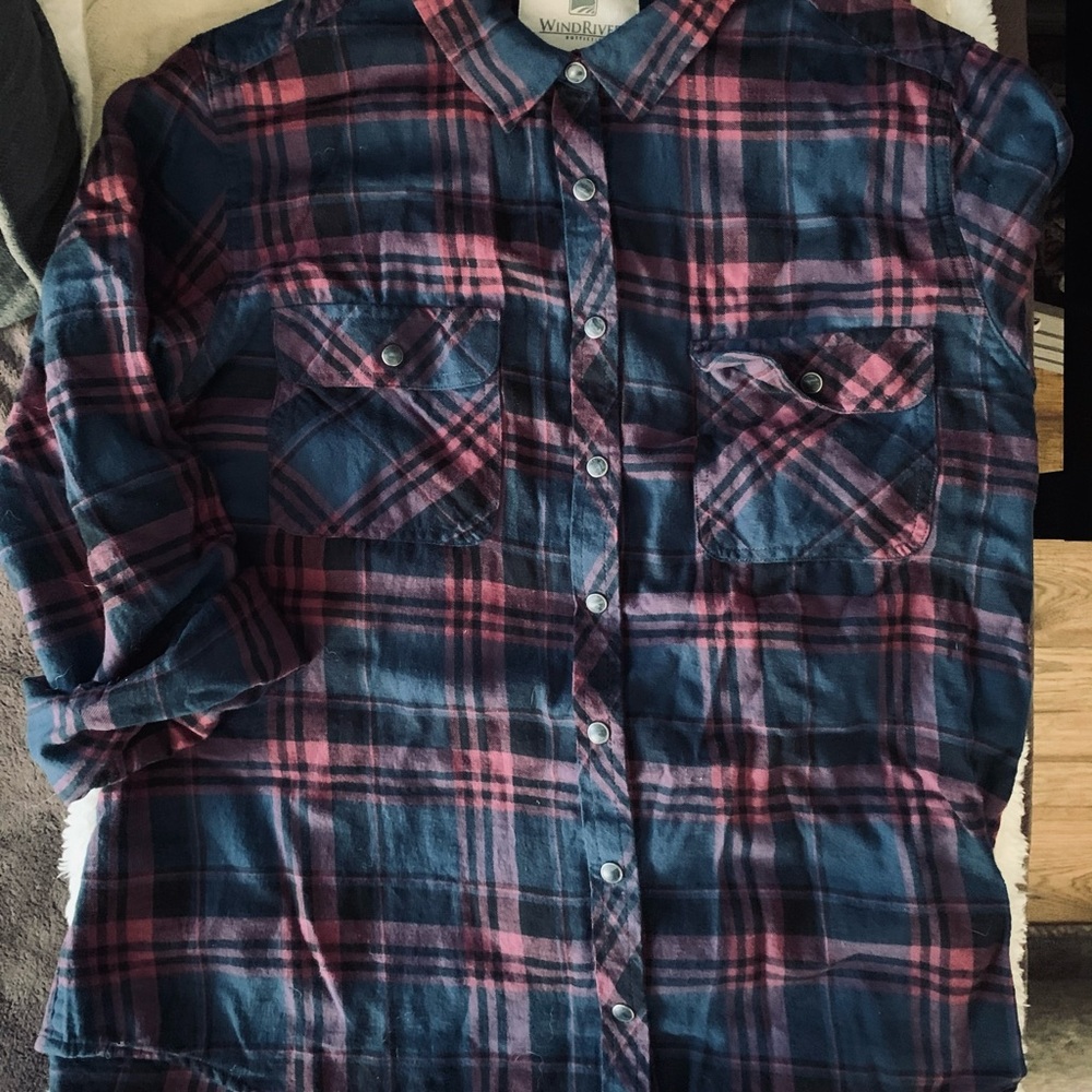 Plaid Button-up